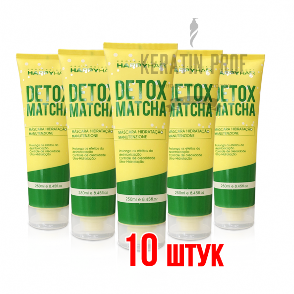 Маска Happy Hair Detox Matcha без SLS/SLES 250 мл 10 шт