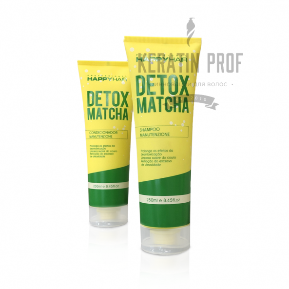 Happy Hair Detox Matcha шампунь + кондиционер комплект 250/250 мл