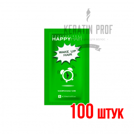 Шампунь Happy Hair Wake Up Hair Саше 10 мл 100 шт