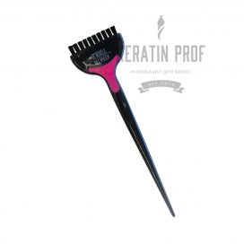 Кисть для кератина Keratin Tools Model YY Розовая/Черная