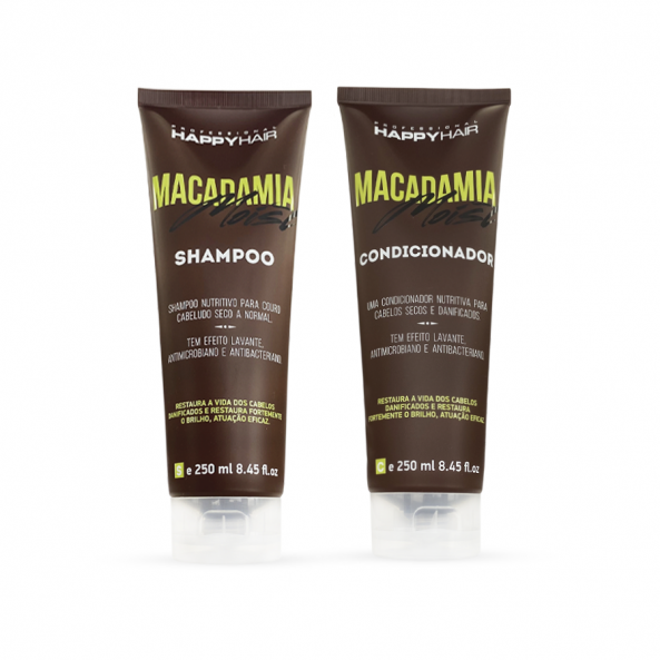 Шампунь + кондиционер Happy Hair Macadamia Moist комплект 250/250 мл