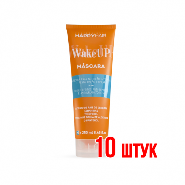 Маска Happy Hair Wake Up Hair без SLS/SLES 250 мл 10 шт