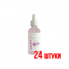 Масло маракуйи и пачули Happy Hair Keratin 50 мл 24 шт