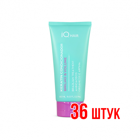 Кондиционер IQ Hair Уплотнение и блеск 250 мл 36 шт