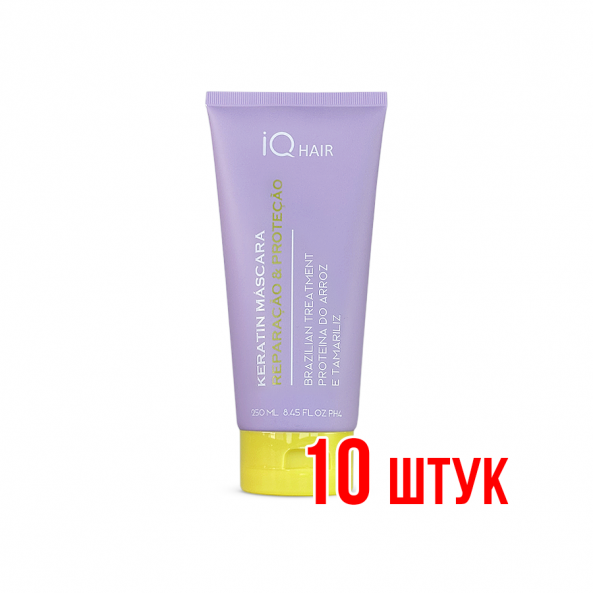 Маска IQ Hair Реконструкция и защита 250 мл 10 шт