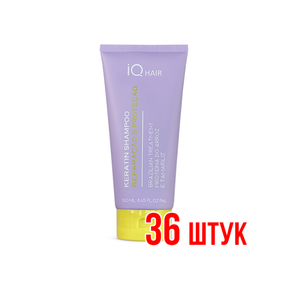 Шампунь IQ Hair Реконструкция и защита 250 мл 36 шт