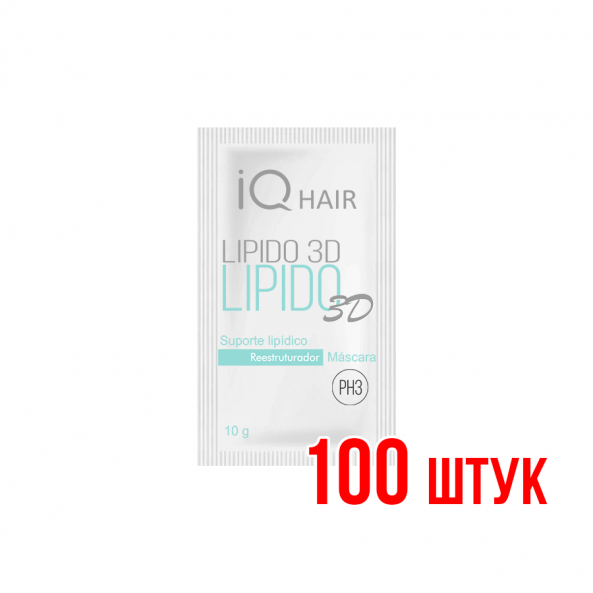 Липидная подложка IQ Hair Lipido 3D Саше 10 мл 100 шт