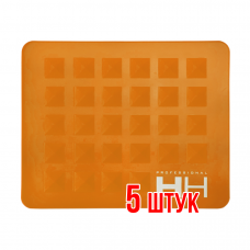 Термоковрик силиконовый HH Professional Оранжевый 5 шт