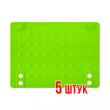 Термоковрик силиконовый Зеленый 5 шт