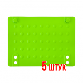 Термоковрик силиконовый Зеленый 5 шт