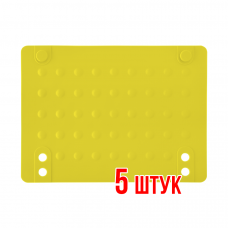 Термоковрик силиконовый Желтый 5 шт