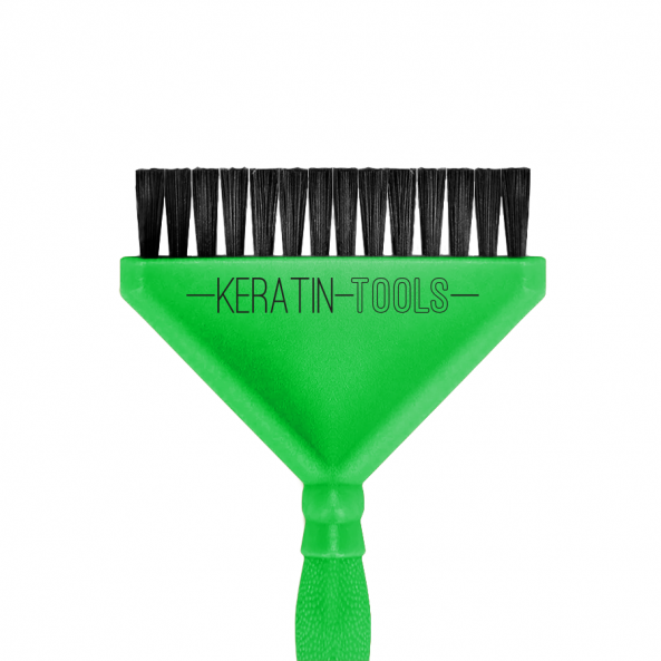 Кисть для кератина Keratin Tools Зеленая