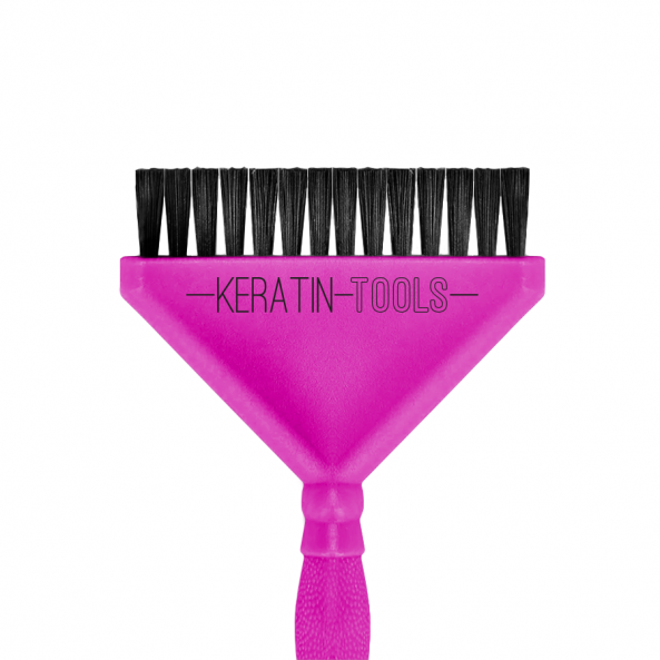 Кисть для кератина Keratin Tools Розовая