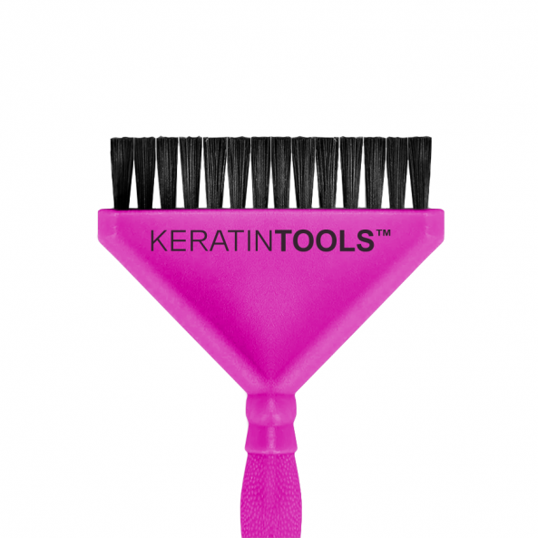 Кисть для кератина Keratin Tools Розовая