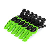 Зажимы пластиковые Keratin Tools Зеленые 6 шт