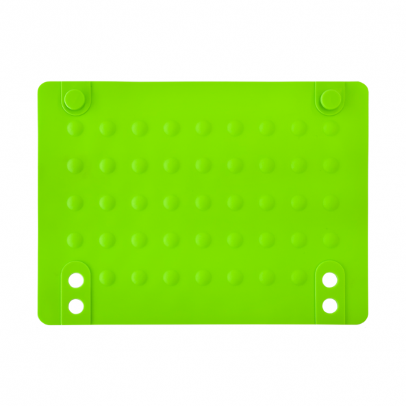 Термоковрик силиконовый для щипцов-выпрямителей зеленый